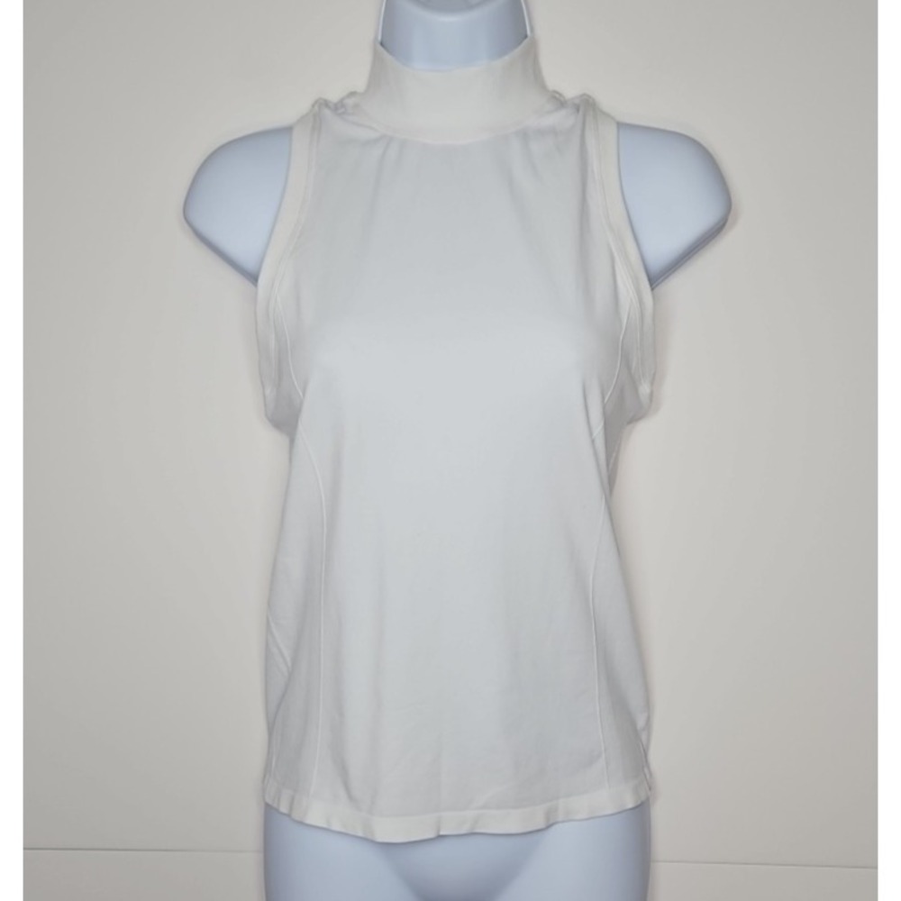 Calia‎ Golf Womens White Mock Neck Sleeveless Top Size XS NWT